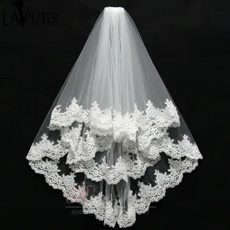 100CM mariée Voile dentelle courte accessoires de mariage Voile