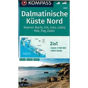 2901 DALMATINISCHE KUSTE NORD 1 100 000