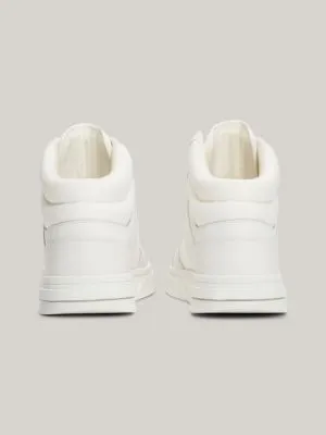 Baskets mi-montantes The Brooklyn en cuir | Blanc | Tommy Hilfiger