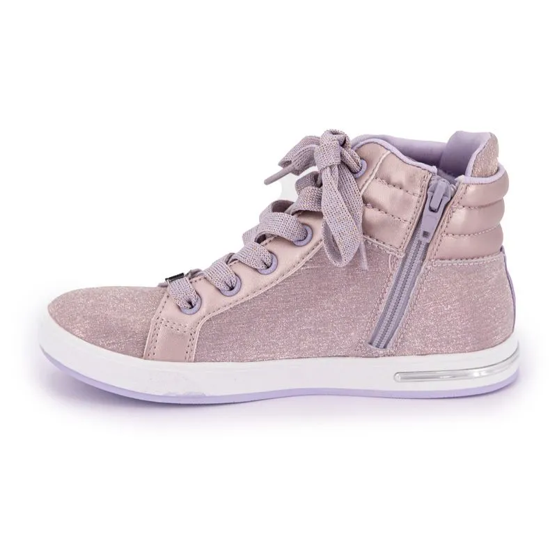 Baskets Montantes Shoutout Lavender Shine One Enfant SKECHERS à prix 