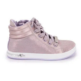 Baskets Montantes Shoutout Lavender Shine One Enfant SKECHERS à prix 