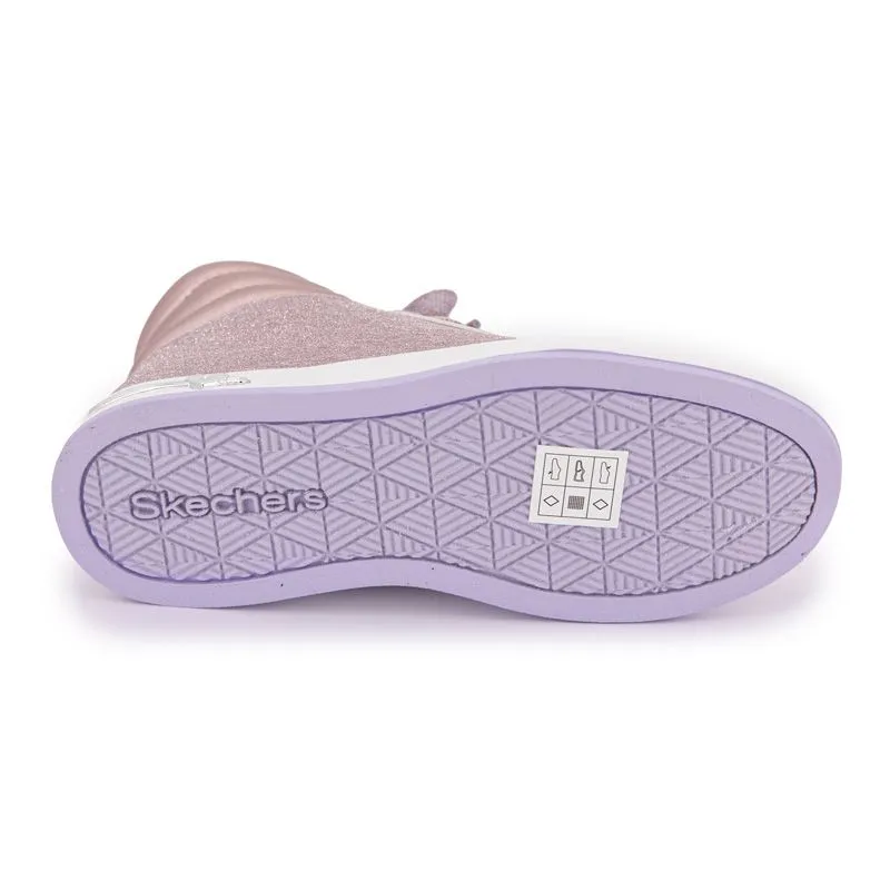 Baskets Montantes Shoutout Lavender Shine One Enfant SKECHERS à prix 