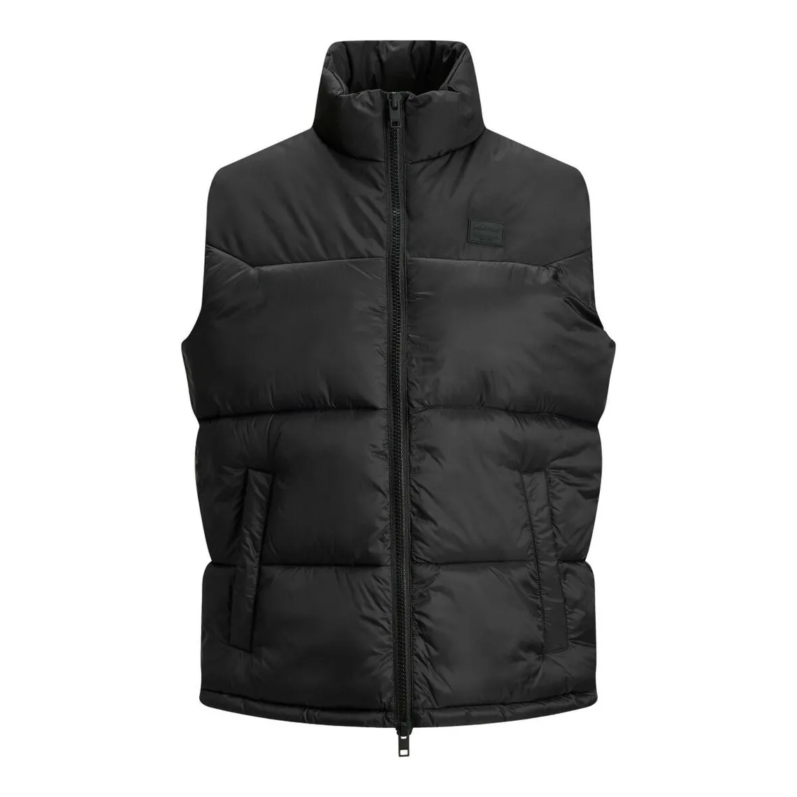 Blouson Regular Fit Sans manches Noir en nylon | 3 Suisses