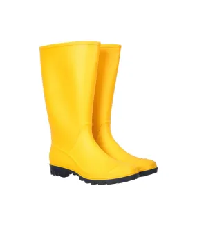 Bottes de pluie splash femme jaune Mountain Warehouse