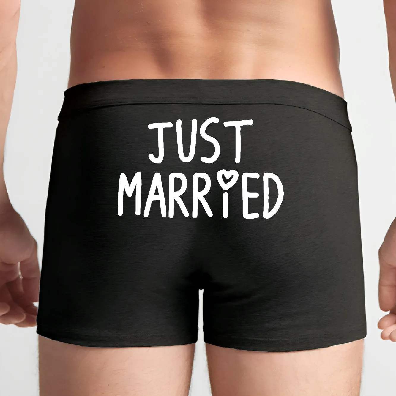 Boxer Homme Just married