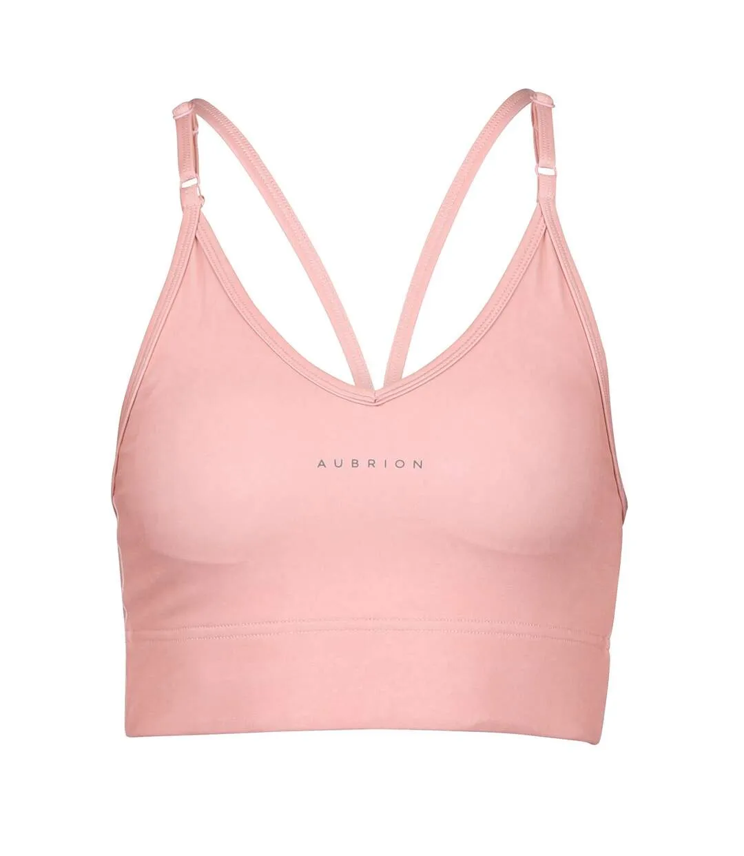 Brassière de sport invigorate femme rose Aubrion