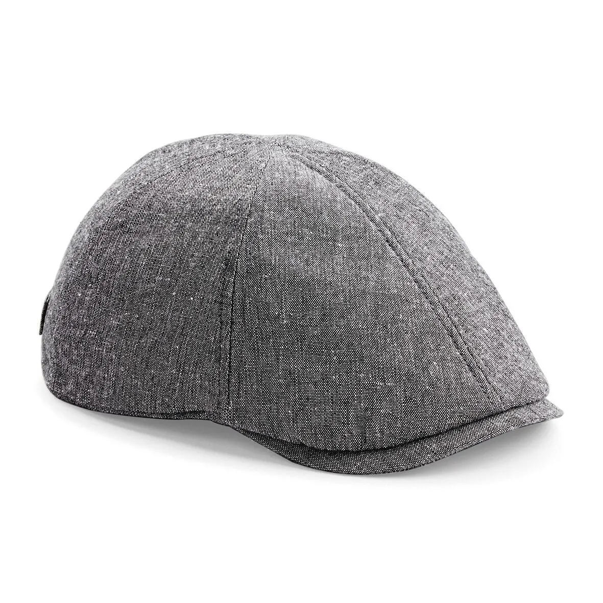 Casquette Gatsby d'été en lin - B621 - gris 