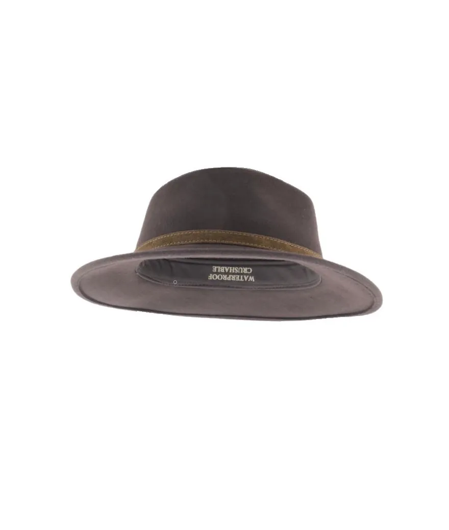 chapeaux homme / femme queensland feutre de laine pliable