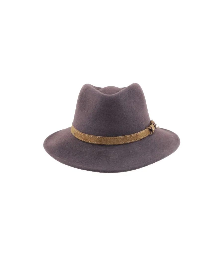 chapeaux homme / femme queensland feutre de laine pliable