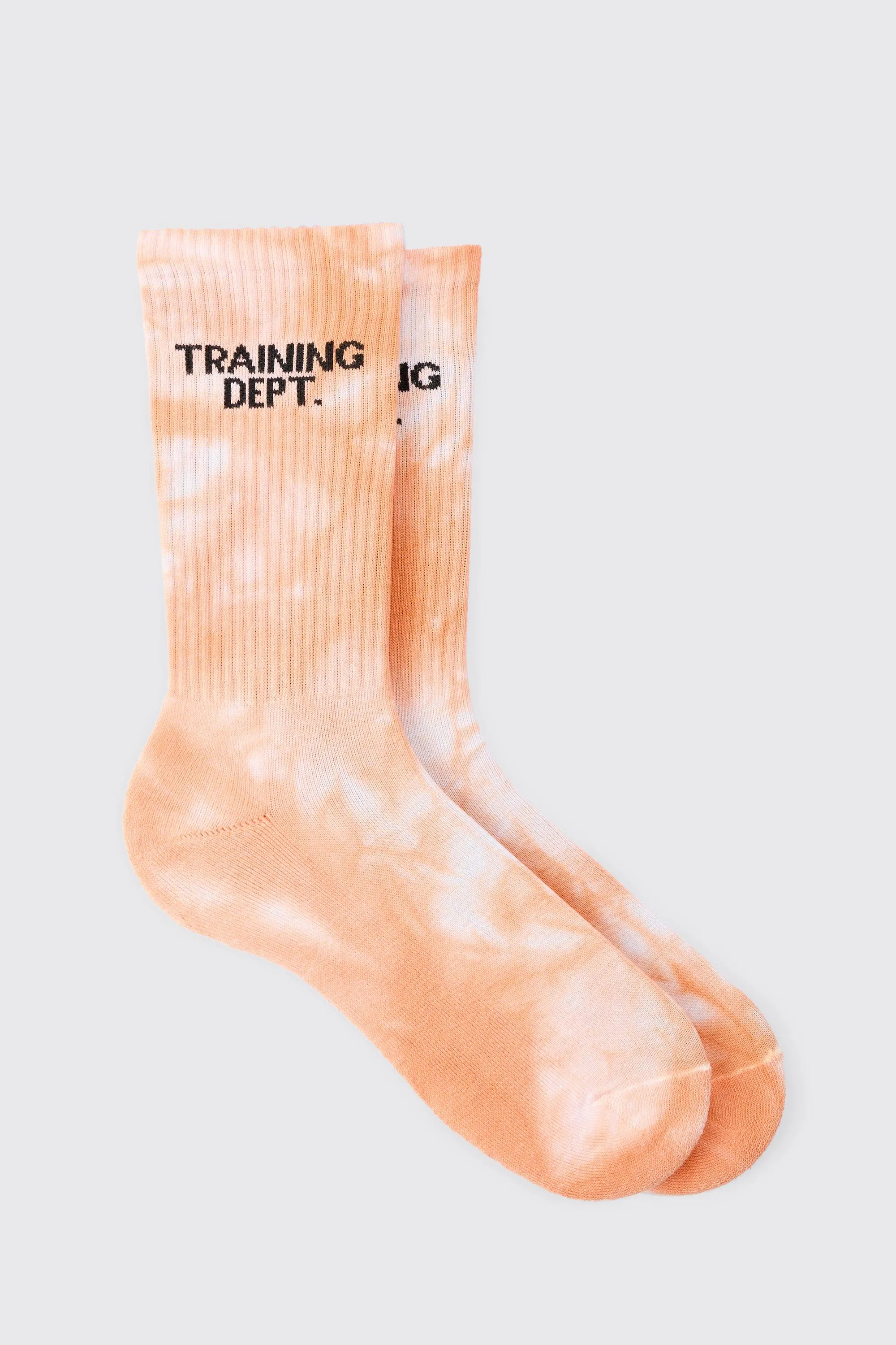 Chaussettes de sport tie dye à slogan - MAN Active