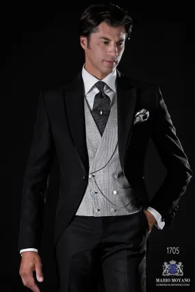 Costume du matin de mariage noir