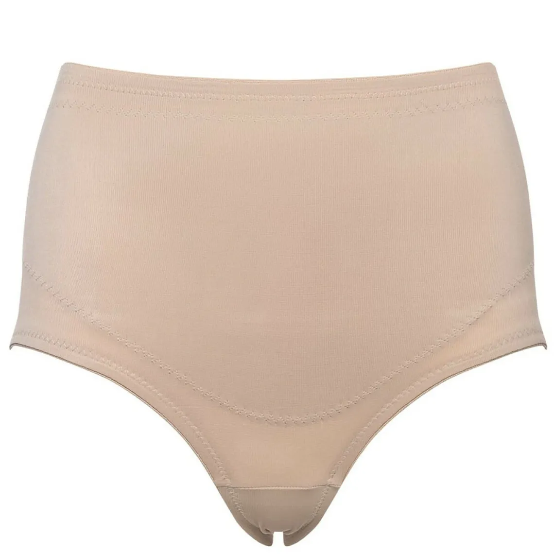 Culotte gainante beige en nylon | 3 Suisses