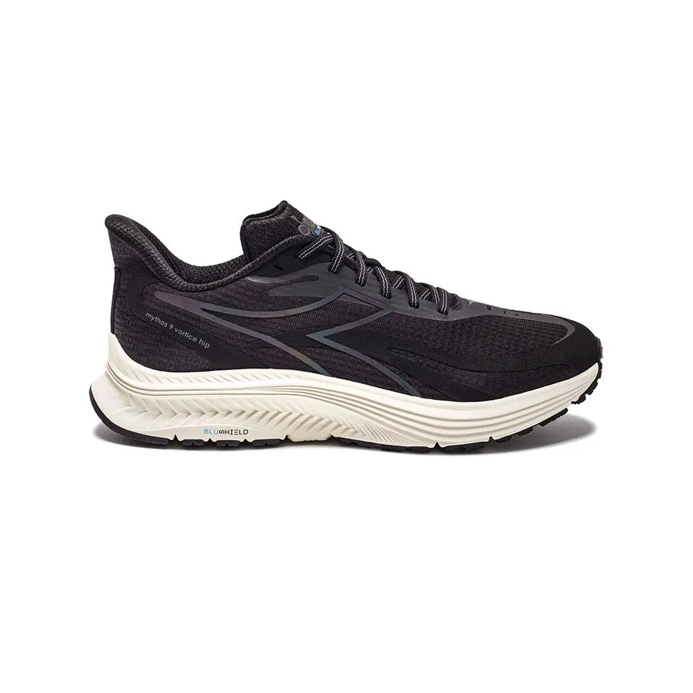 Diadora MYTHOS BLUSHIELD 9 Noir - Chaussure de running Homme 