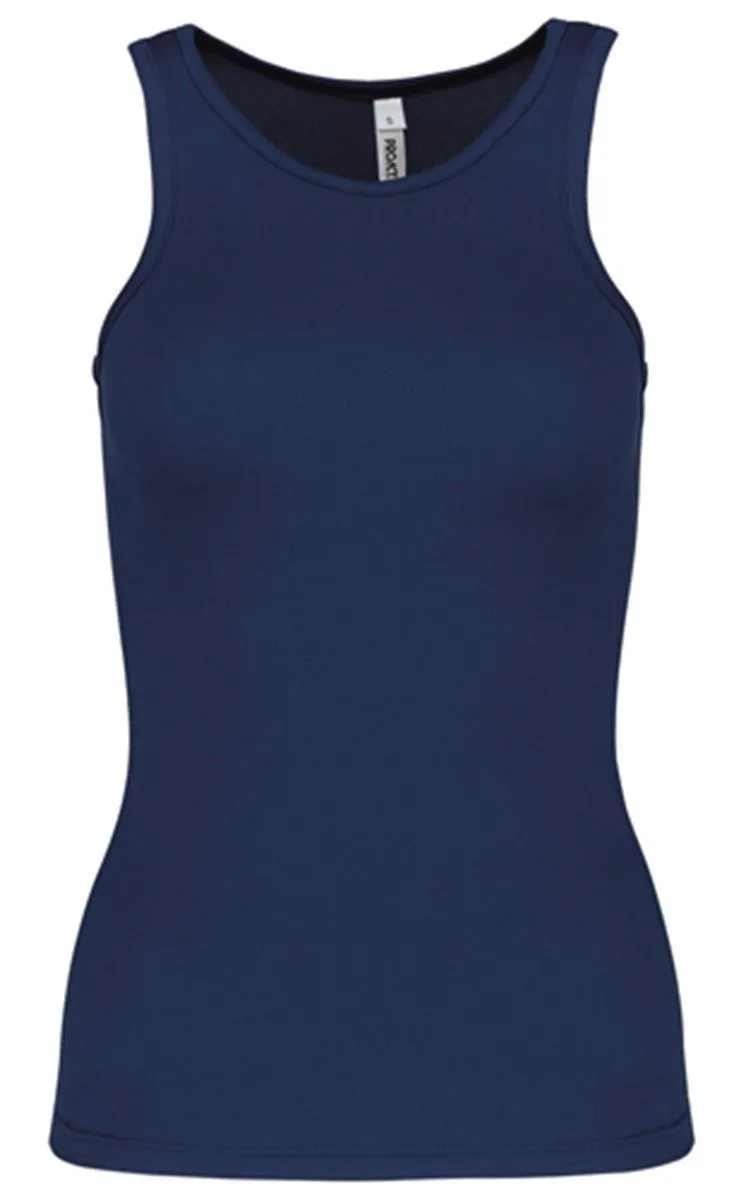 Débardeur de sport - Femme - PA442 - bleu marine 