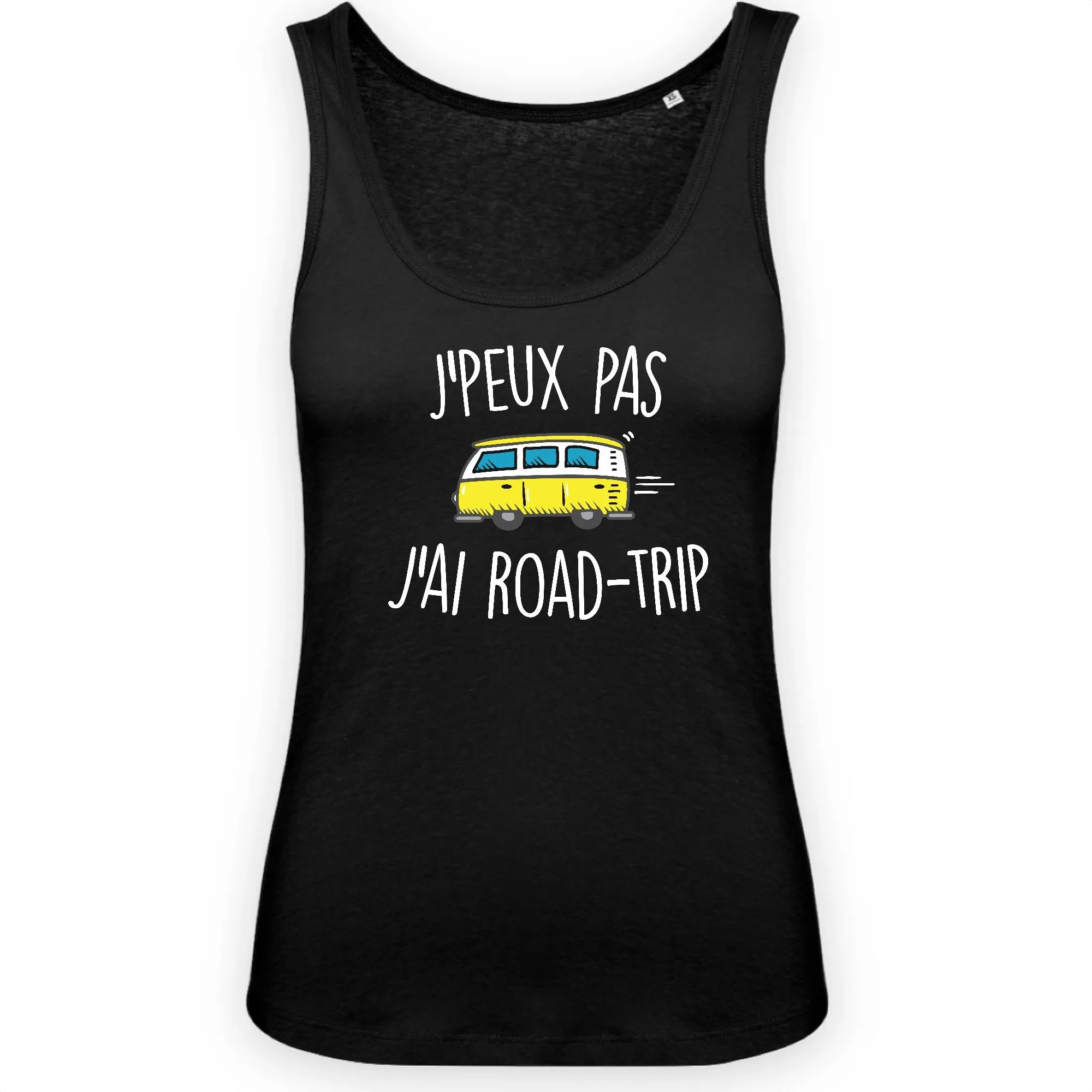 Débardeur Femme J'peux pas j'ai road-trip