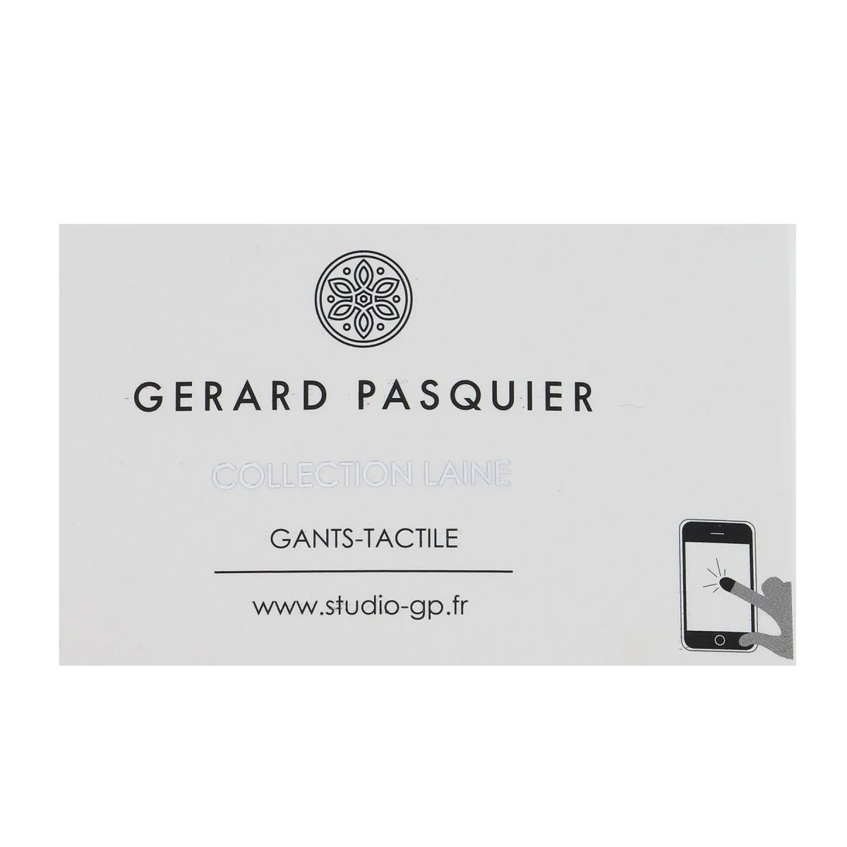 Gants Gérard PASQUIER, pied de poule marron/blanc - Matière noble 12,90€