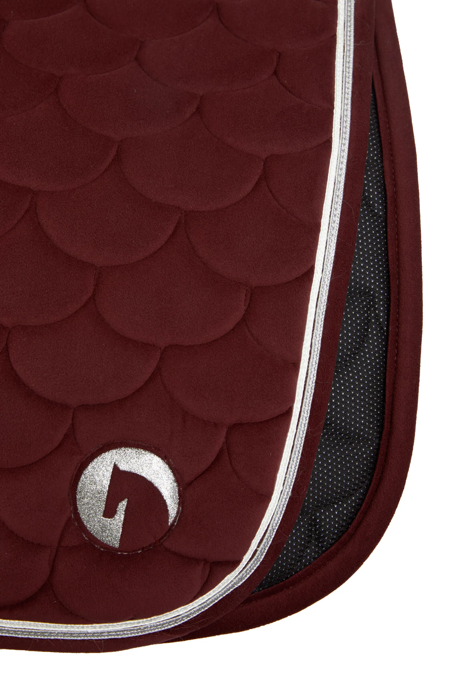 Horze Tapis de selle de dressage Geneva avec fausse fourrure