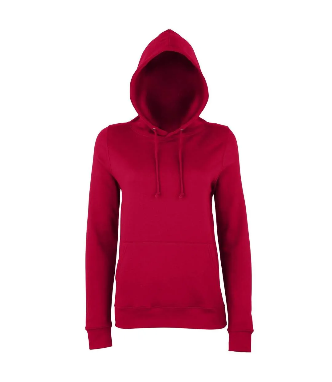 Just hoods sweatshirt à capuche femme rouge piment Awdis