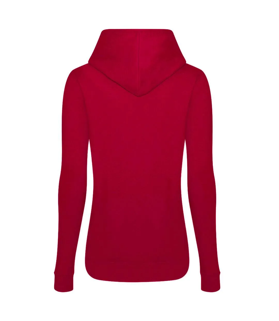 Just hoods sweatshirt à capuche femme rouge piment Awdis