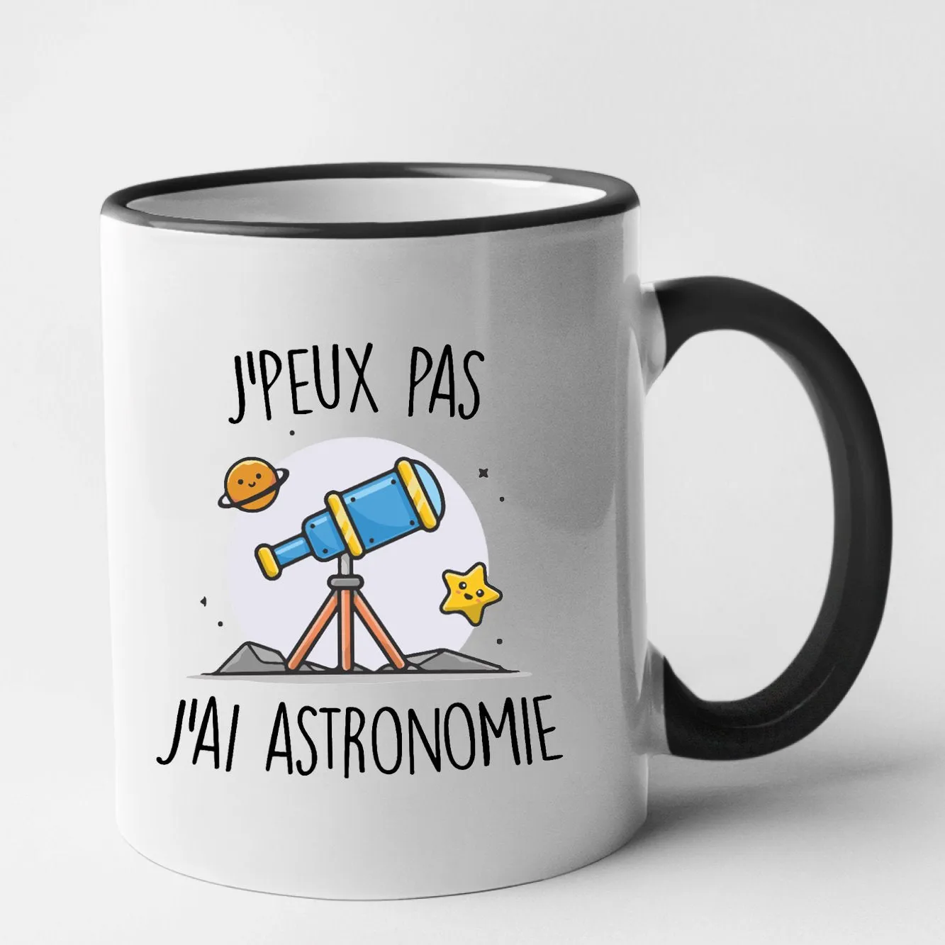 Mug J'peux pas j'ai astronomie