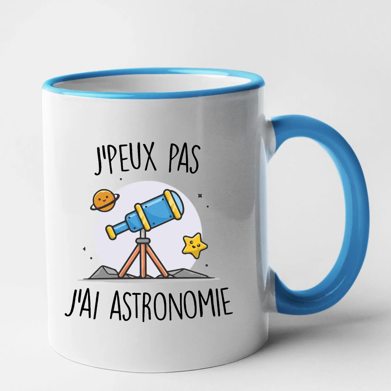 Mug J'peux pas j'ai astronomie