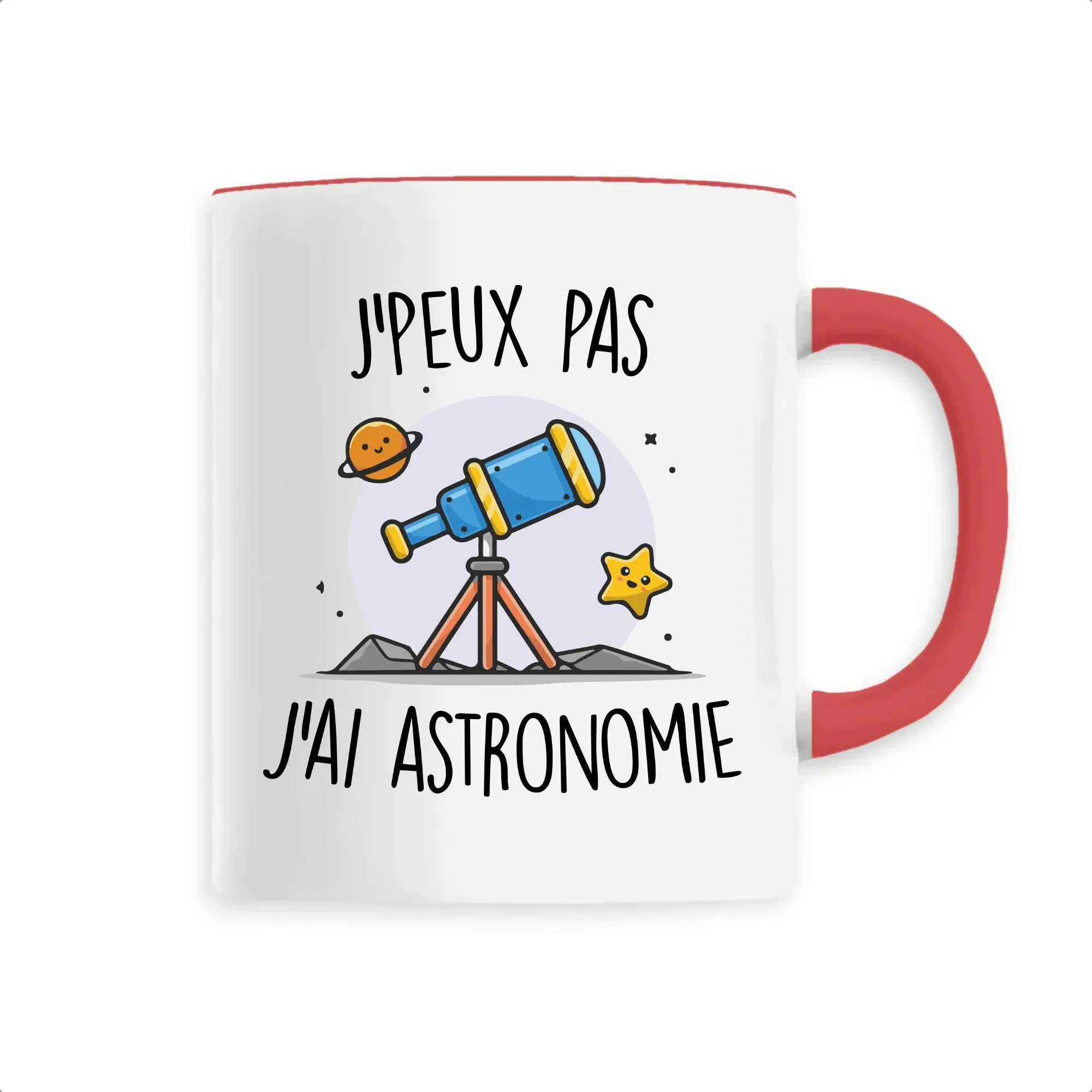 Mug J'peux pas j'ai astronomie