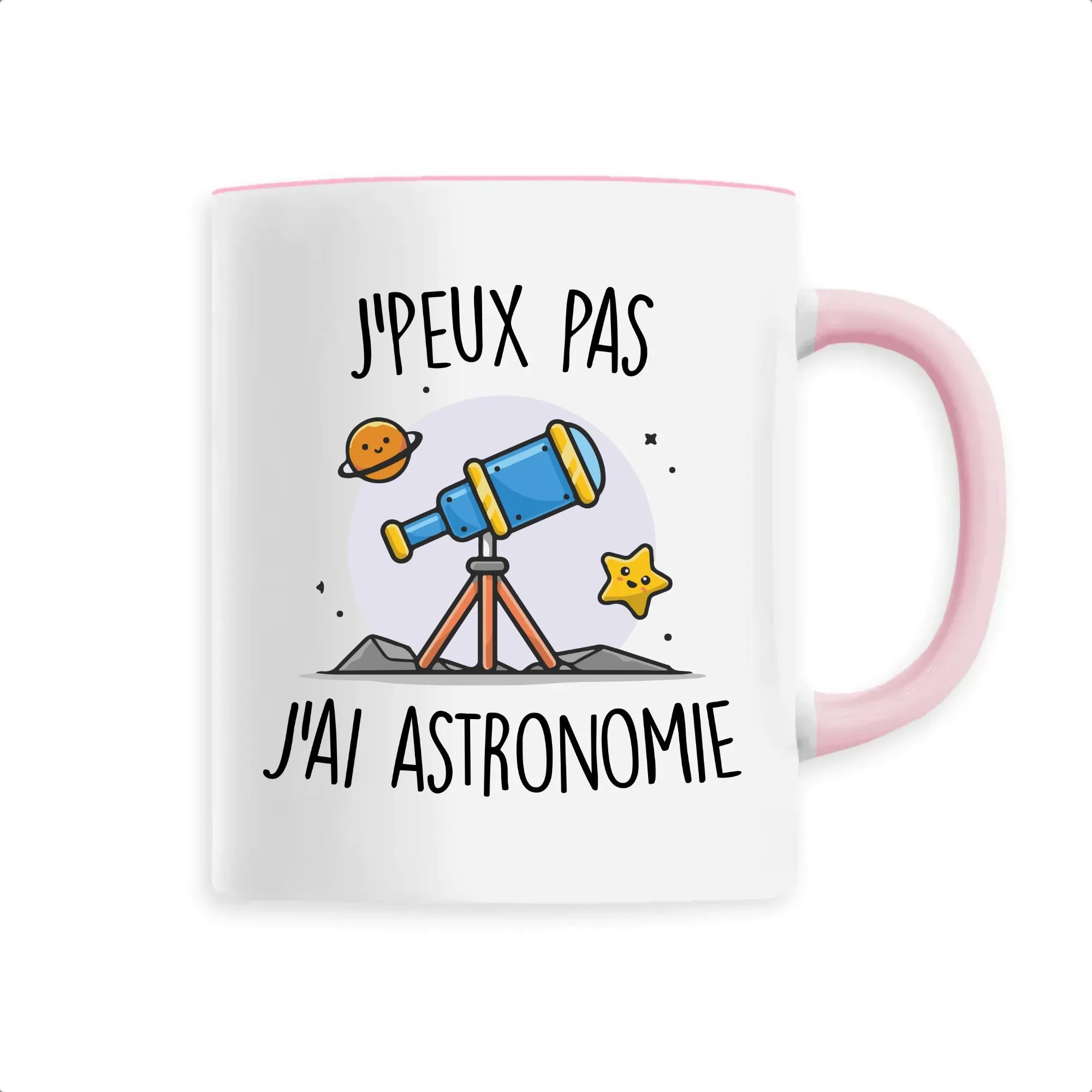 Mug J'peux pas j'ai astronomie