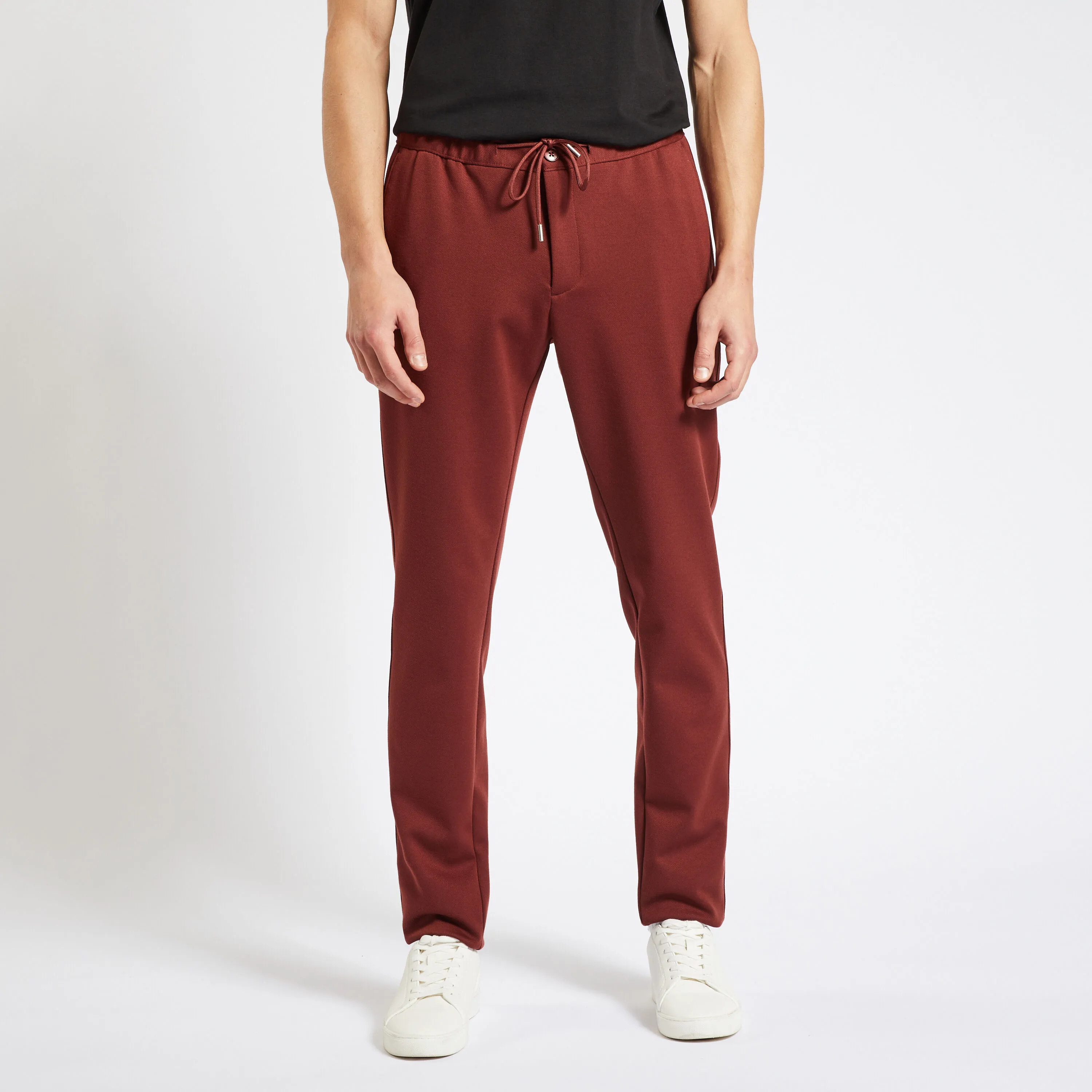 Pantalon de jogging en maille Rouge | Jules