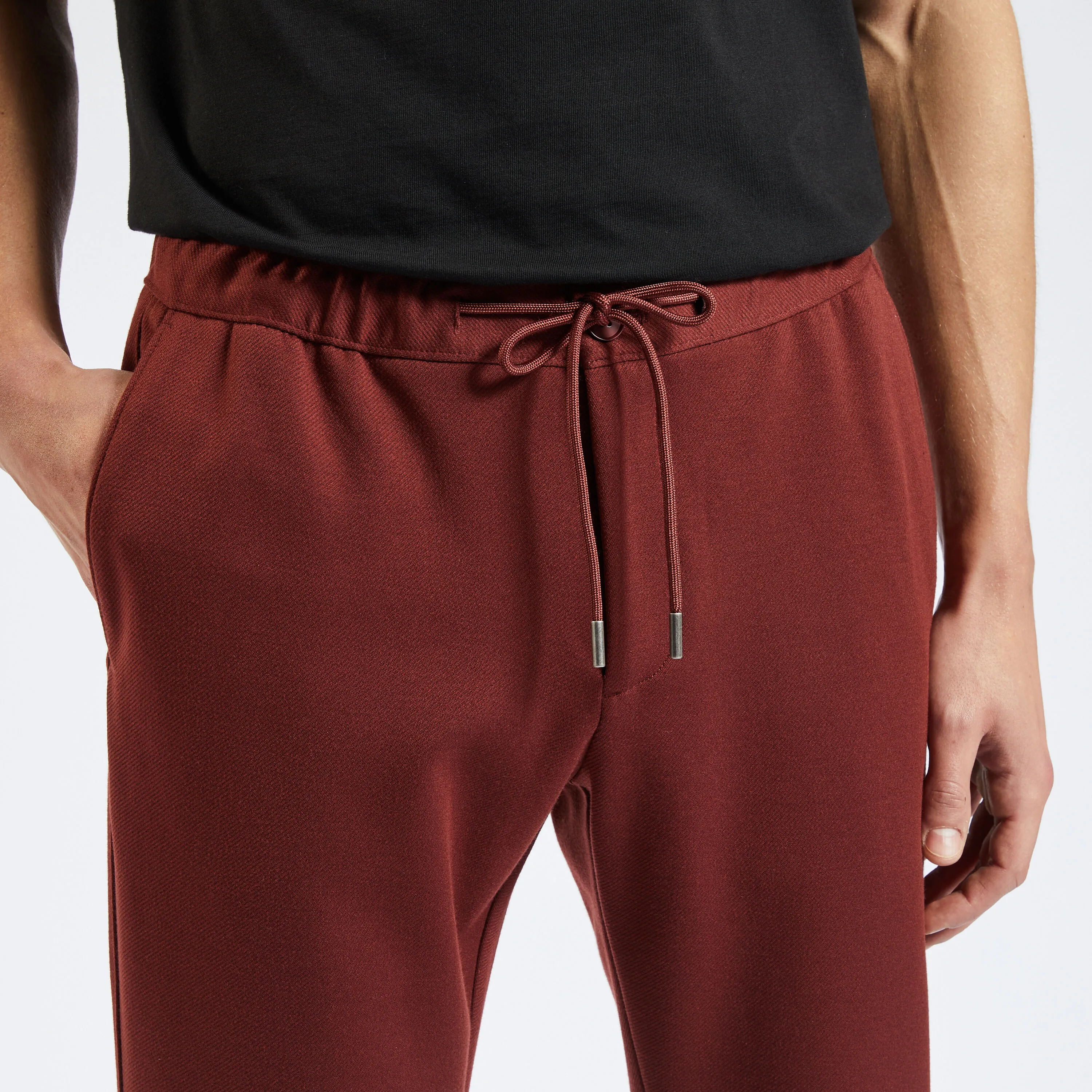 Pantalon de jogging en maille Rouge | Jules