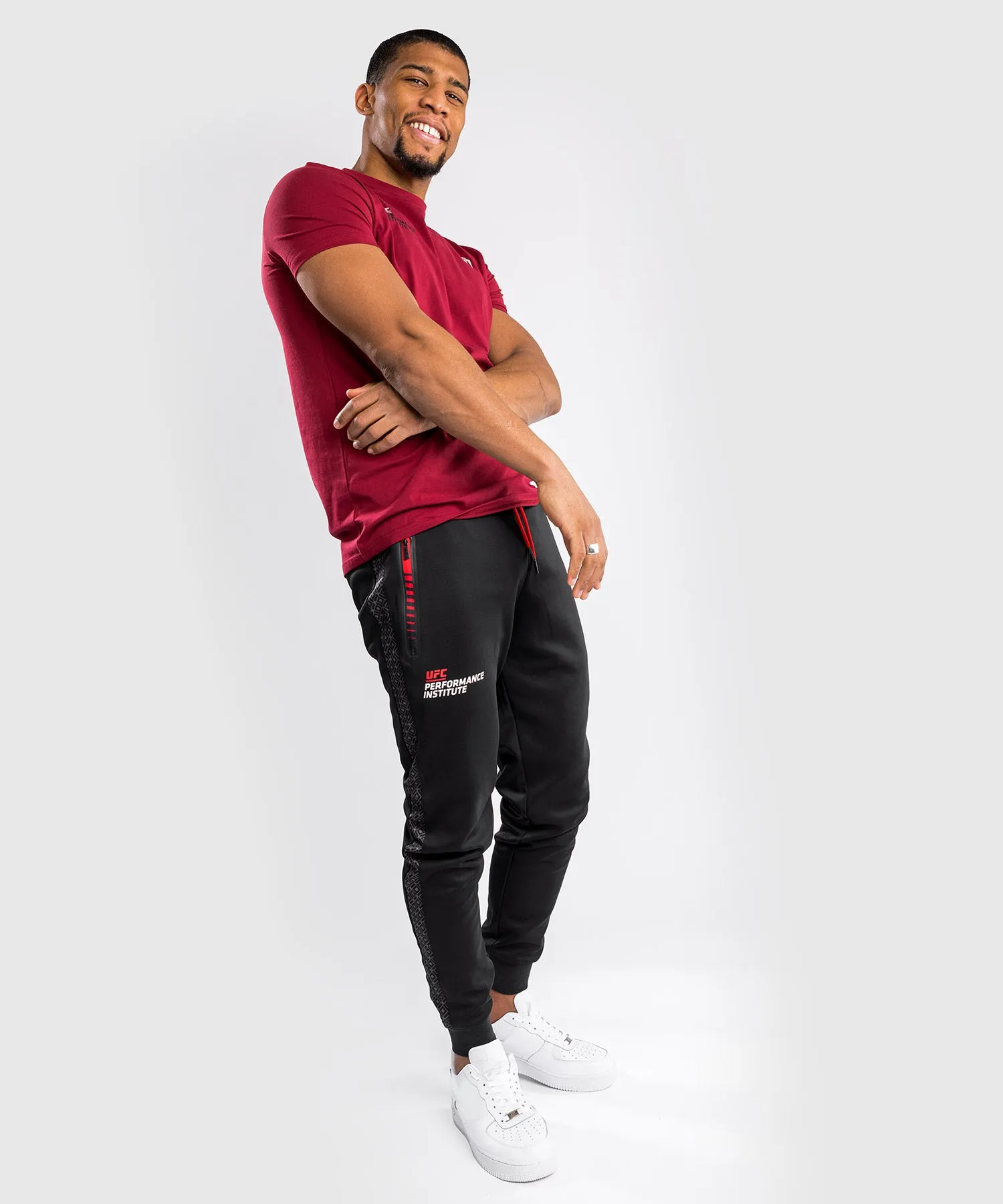 Pantalon de jogging UFC Venum Performance Institute - Noir/Rouge