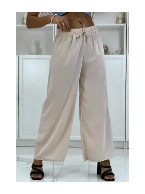 Pantalon palazzo beige très agréable à porter