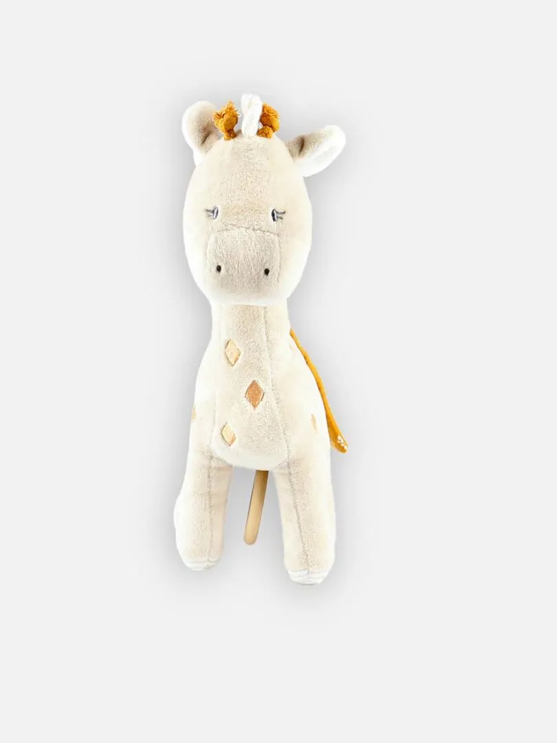 Peluche musical Tiga en Veloudoux, beige/ocre - Beige