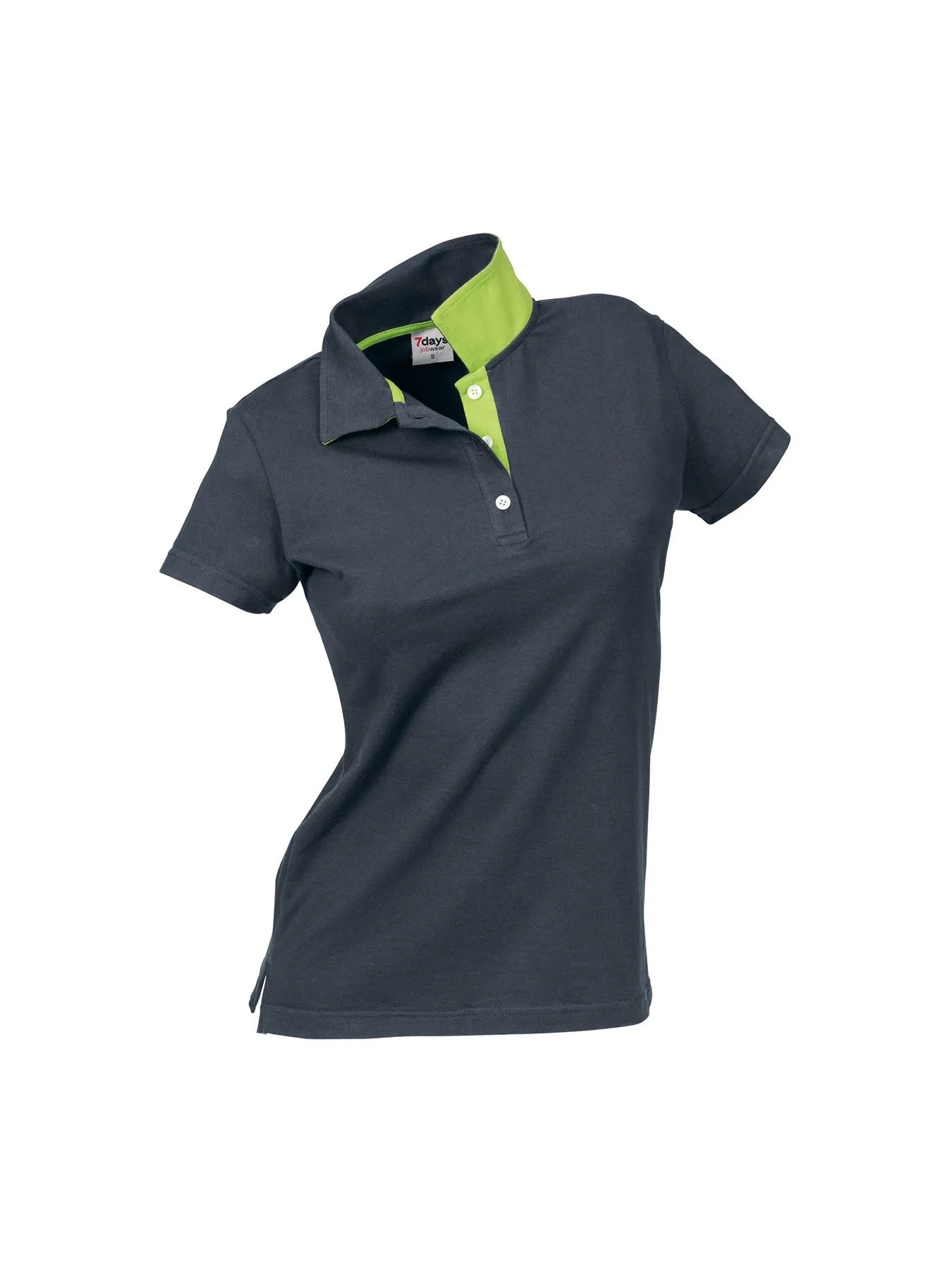 Polo femme en single jersey