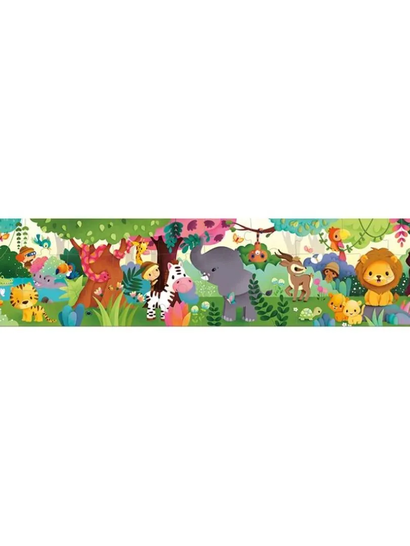 Puzzle les animaux sauvages - 36 pcs - N/A