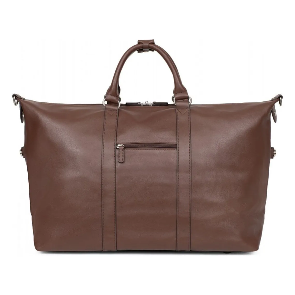 Sac de voyage Cuir CONFORT Chocolat Quin Hexagona - Sac de voyage Homme sur MenCorner