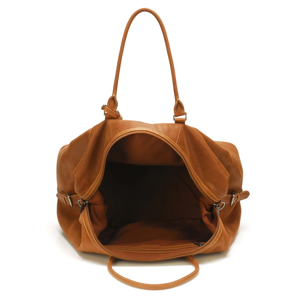 Sac de voyage Homme Arthur & Aston en cuir Cognac Arthur & Aston - Sac de voyage Homme sur MenCorner