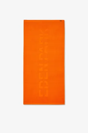 Serviette de sport orange