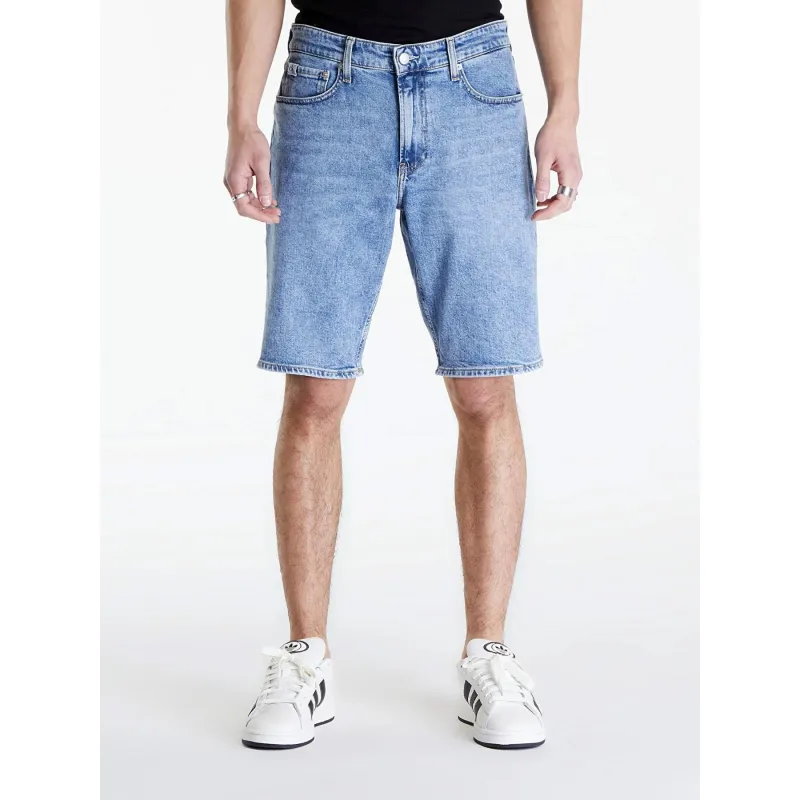 Short en lin bleu homme - Armani Exchange | wimod