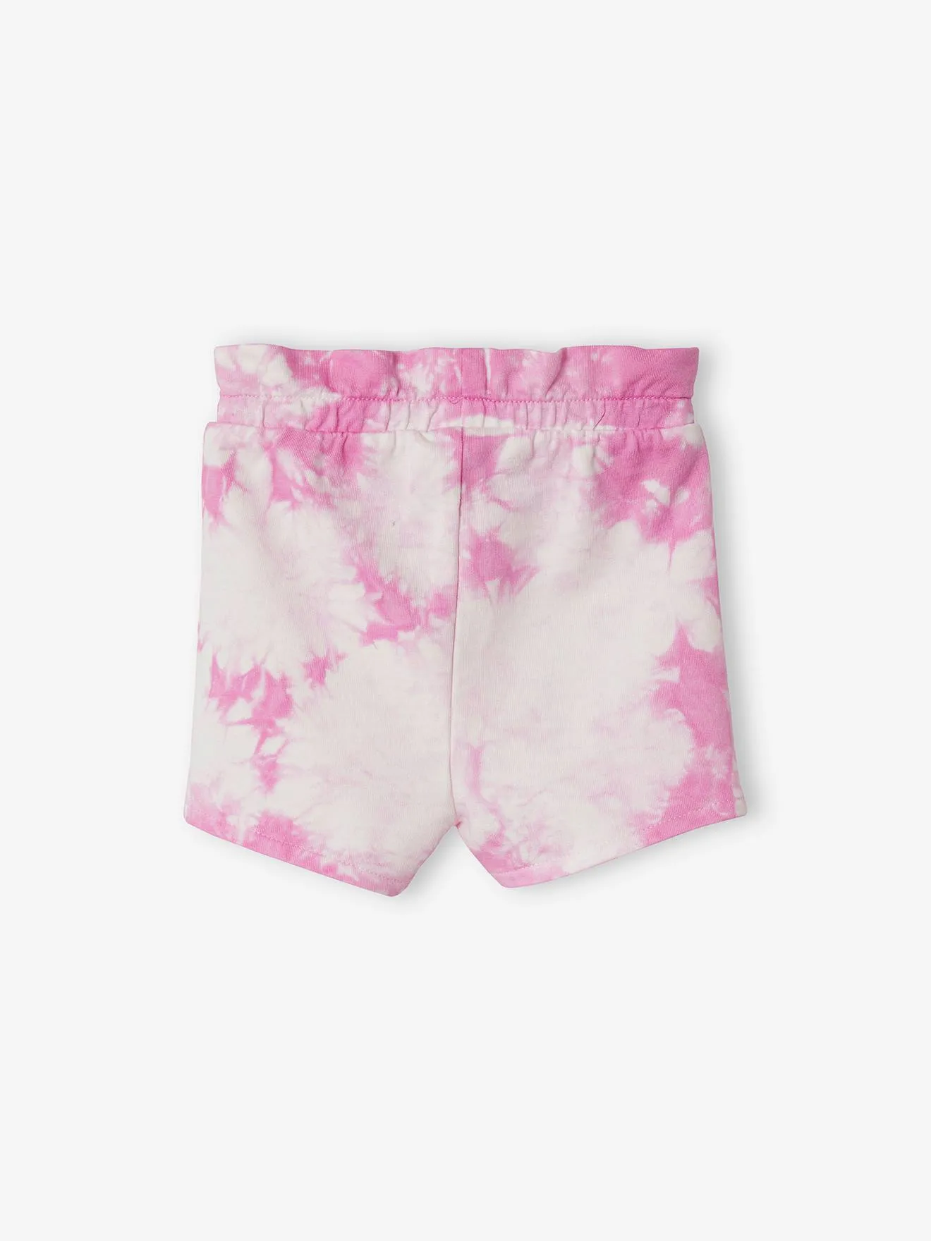 Short tie and dye bébé en molleton rose - Vertbaudet