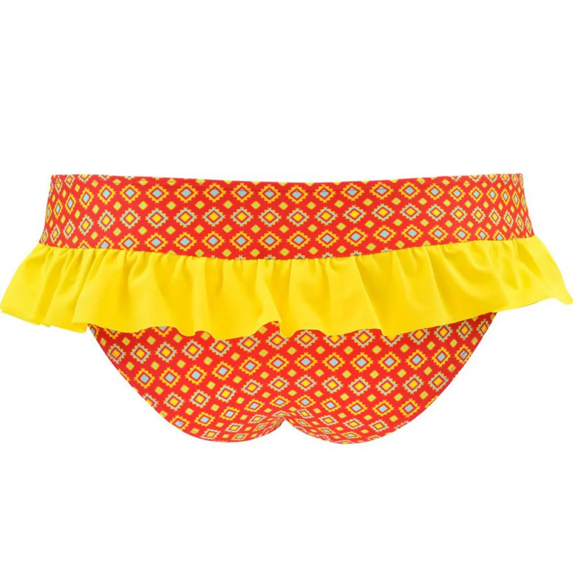 Slip de bain - Rouge en nylon | 3 Suisses