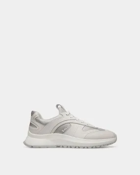 Sneaker Outline En Cuir Et Nylon Blancs