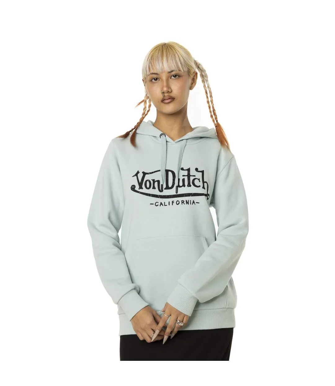 Sweat femme à capuche avec logo Basic Vondutch