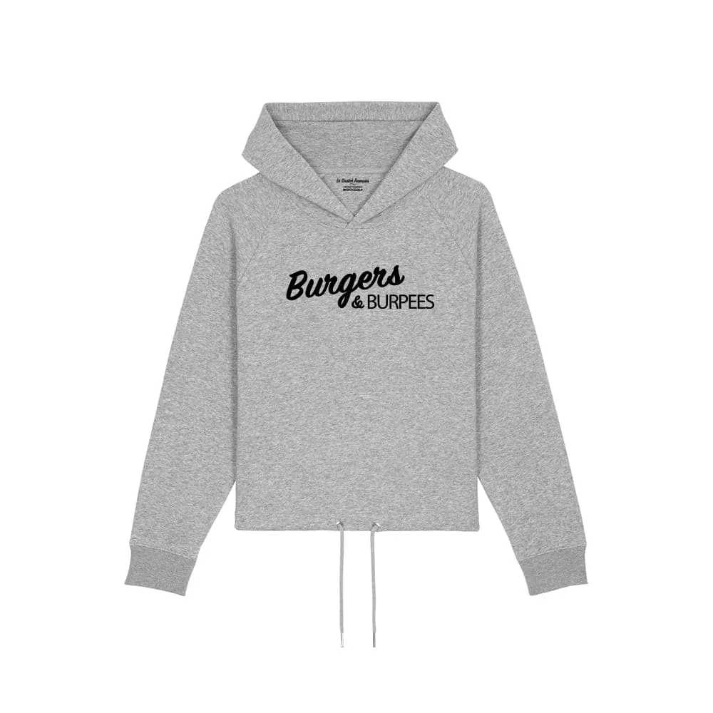 SWEAT-SHIRT CROP - BURGERS & BURPEES