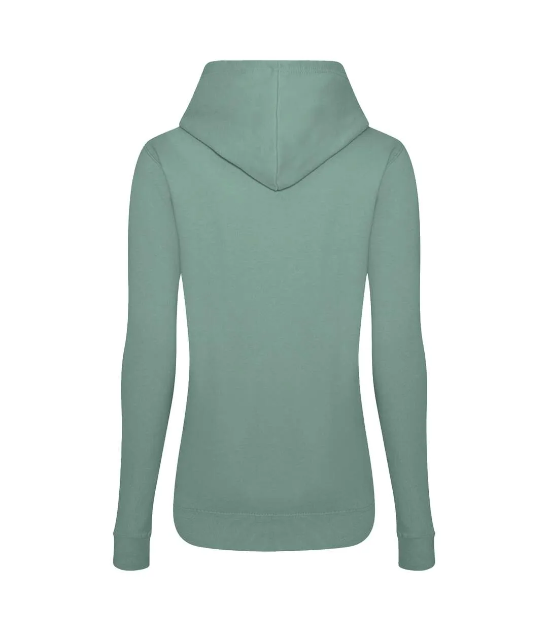 Sweat à capuche college femme vieux vert Awdis