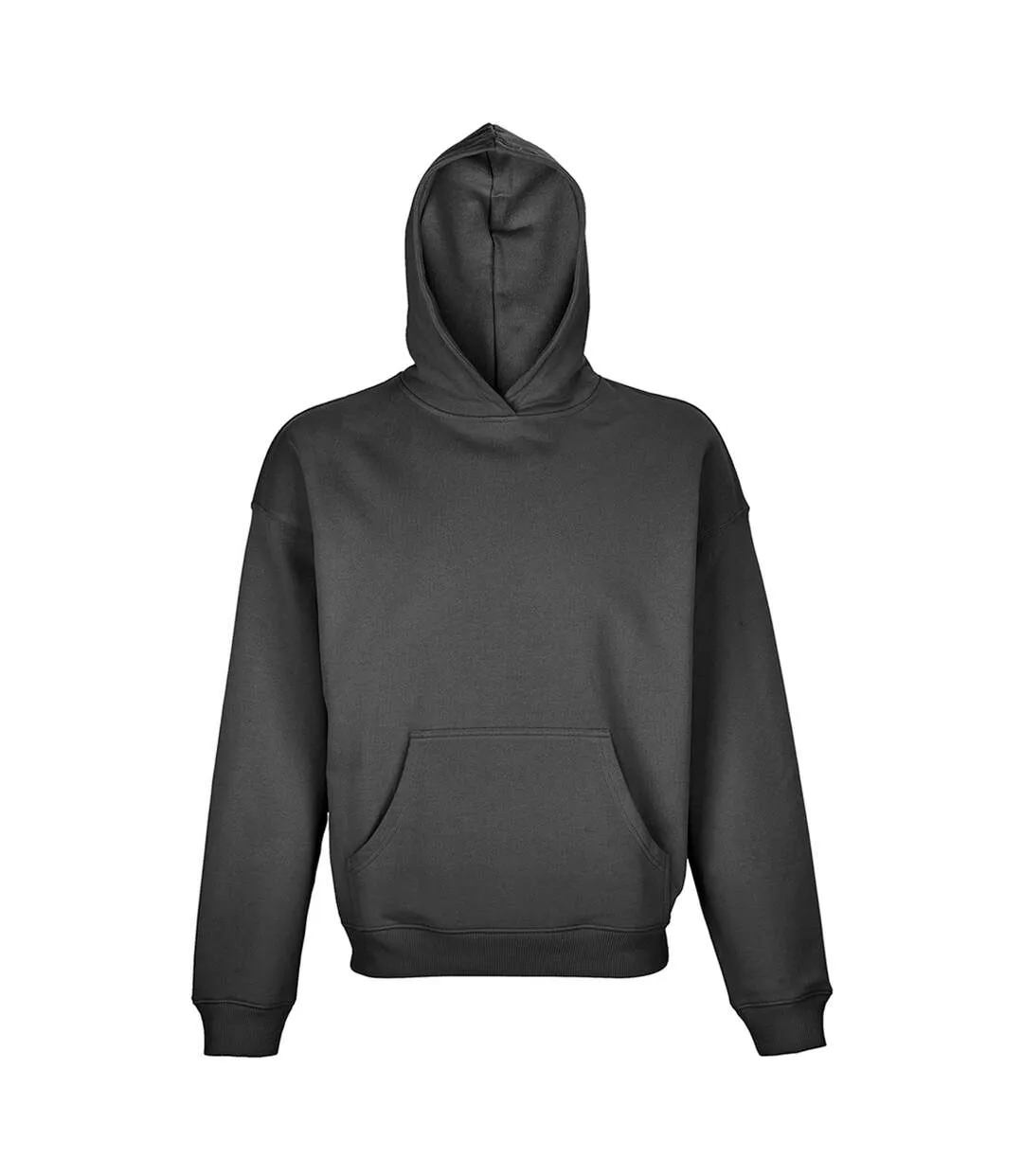 Sweat à capuche connor adulte gris foncé SOLS