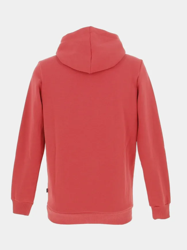 Sweat à capuche essential rouge homme - Puma | wimod