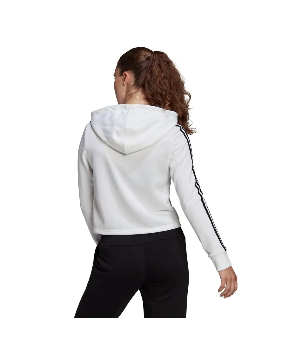 Sweat à capuche Femme W 3S FT CRO HD Blanc