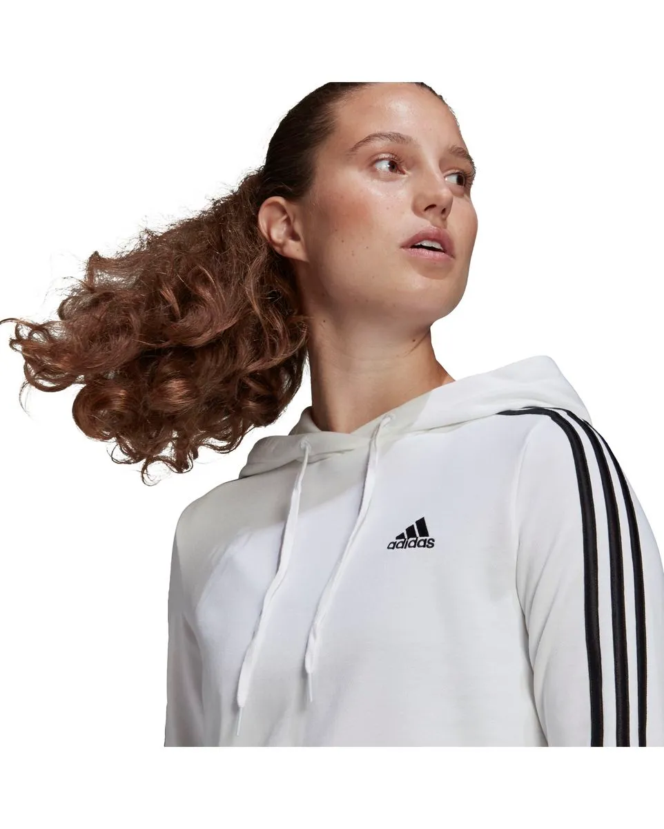 Sweat à capuche Femme W 3S FT CRO HD Blanc