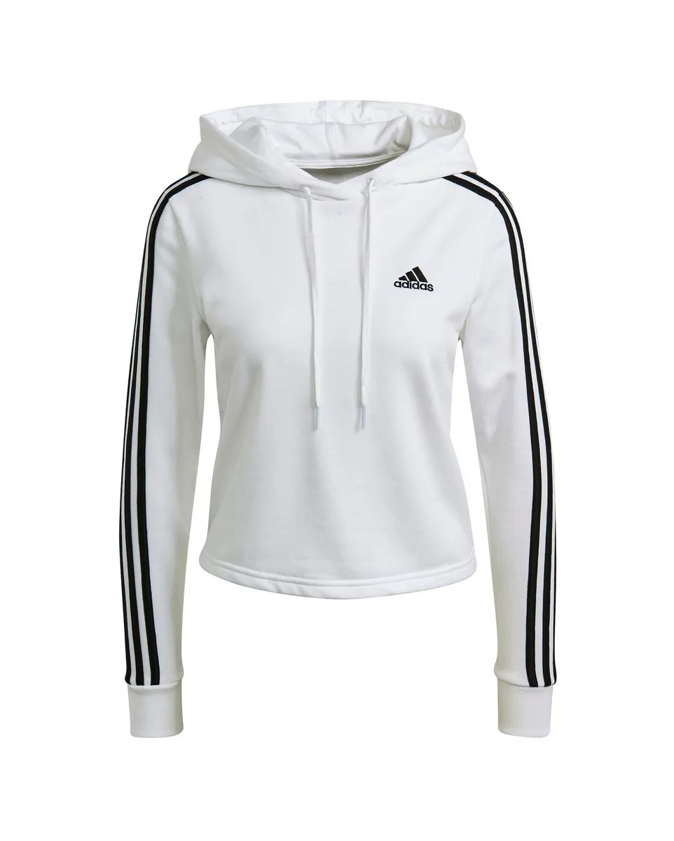 Sweat à capuche Femme W 3S FT CRO HD Blanc