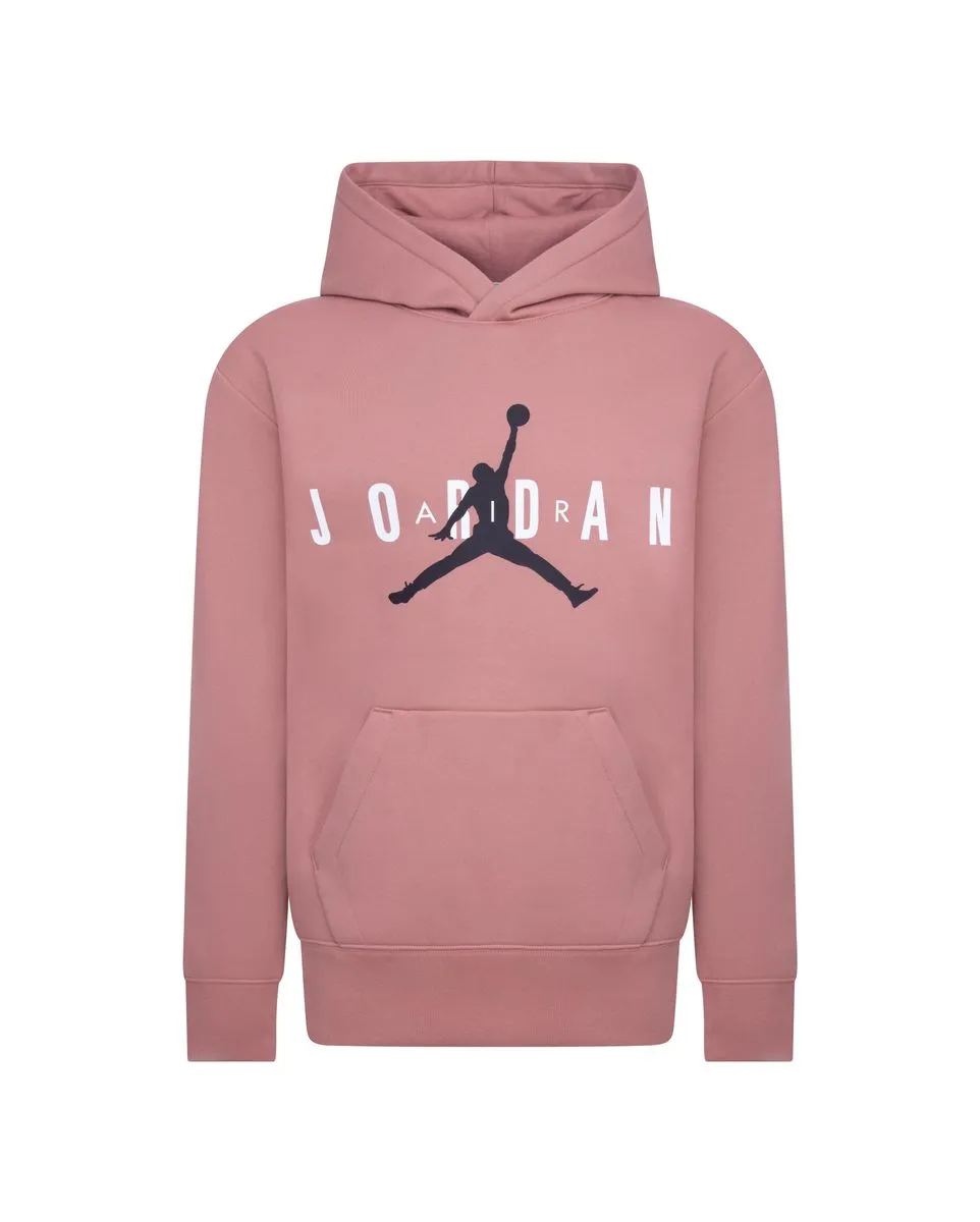 Sweat à capuche Garçon JDB JUMPMAN SUSTAINABLE PULLOV Rose